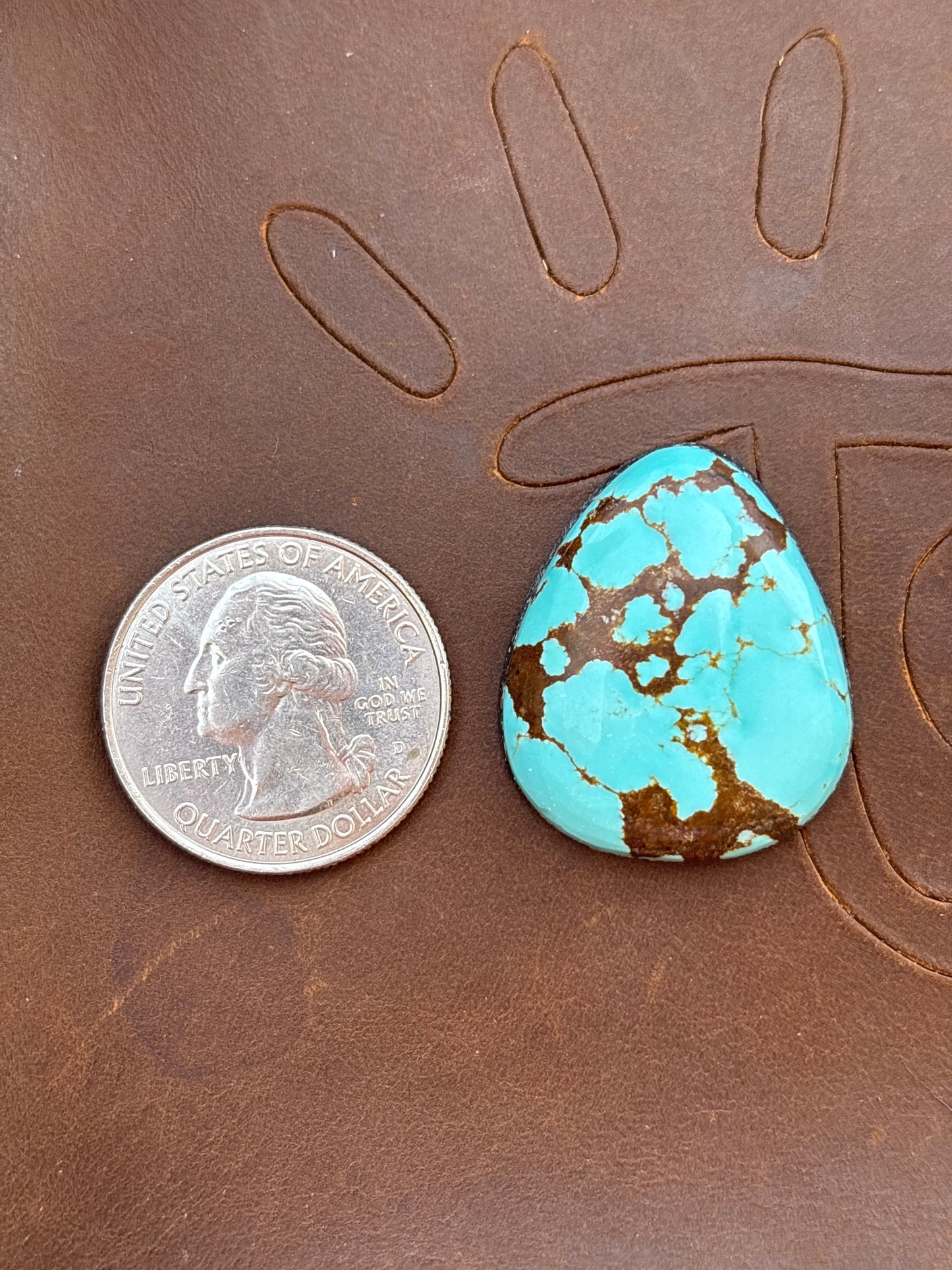 #8 Mine Turquoise Cabochon