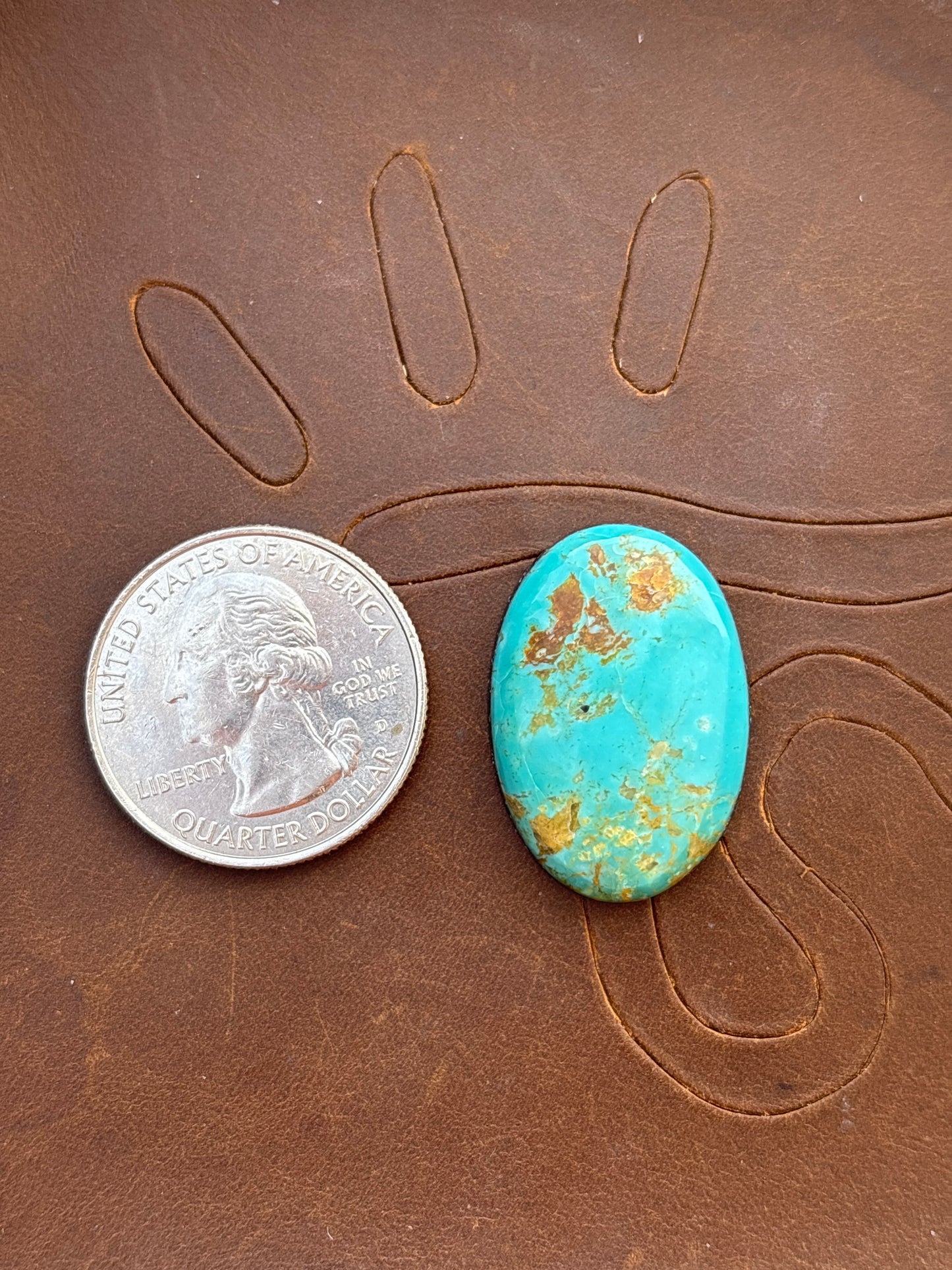 Royston Turquoise Cabochon
