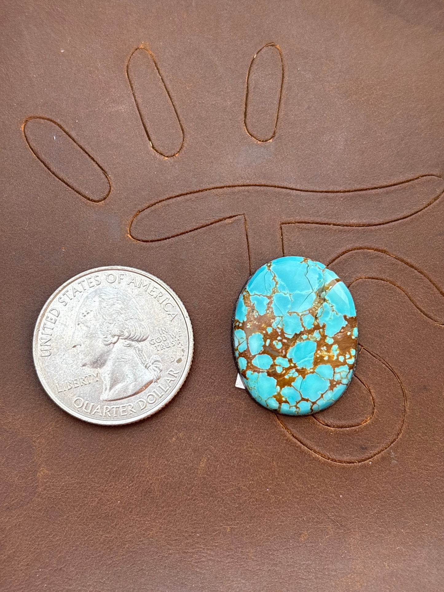 #8 Mine Turquoise Cabochon