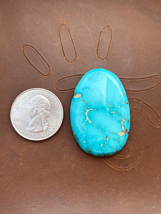 Sonoran Gold Turquoise Cabochon