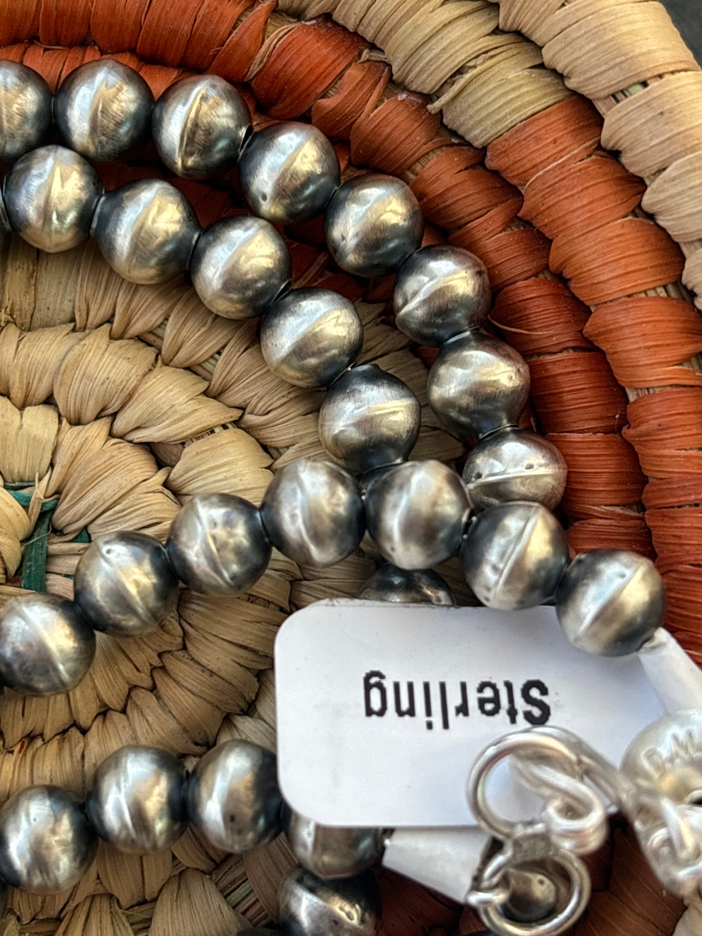 Native American, Hand-Made, Navajo Pearls Necklace