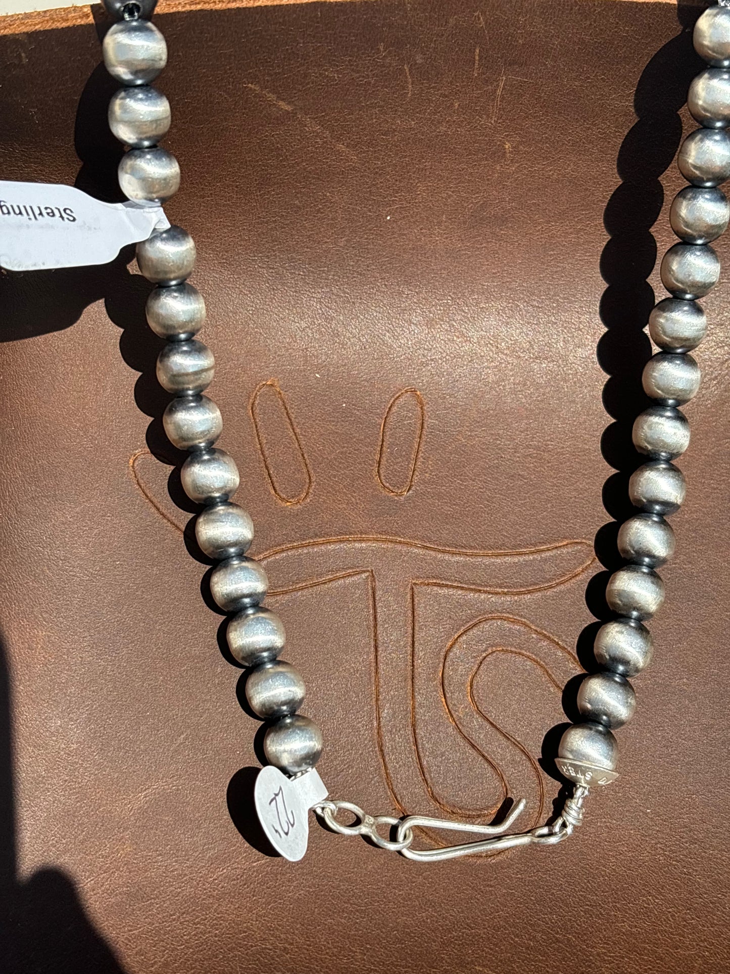 Native American, Hand-Made, Navajo Pearls Necklace