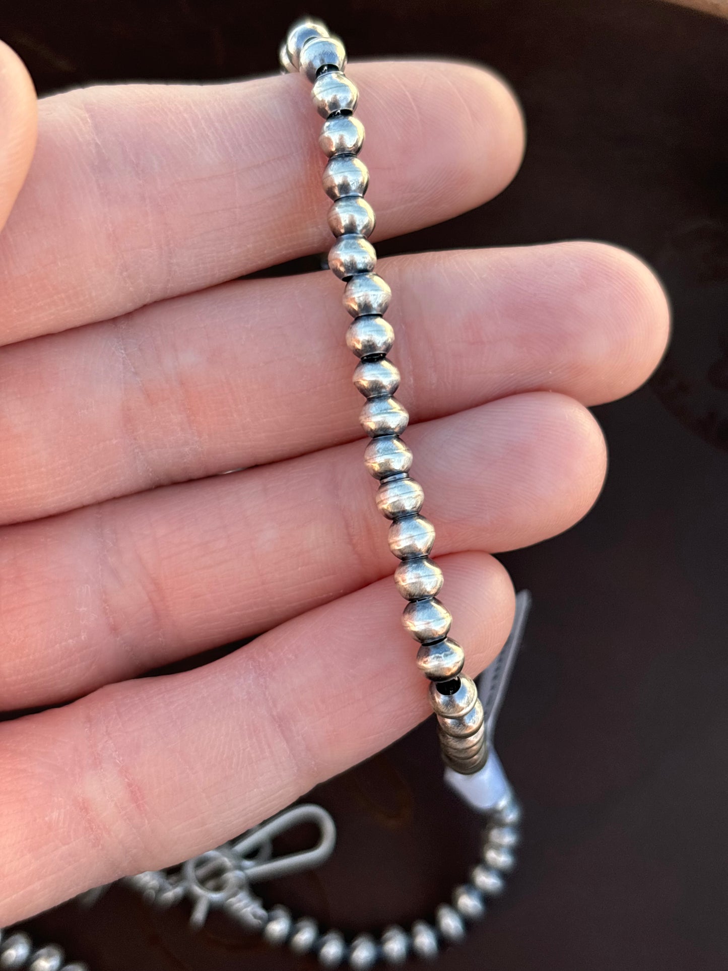 Native American, Hand-Made, Navajo Pearls Necklace