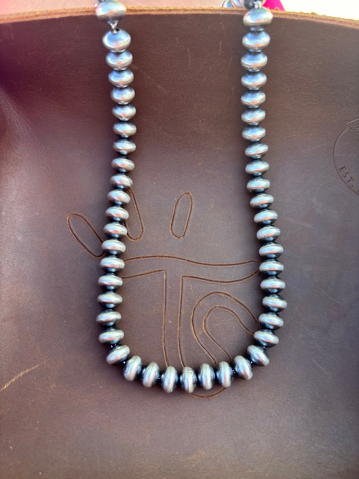 Native American, Hand-Made, Navajo Pearls Necklace