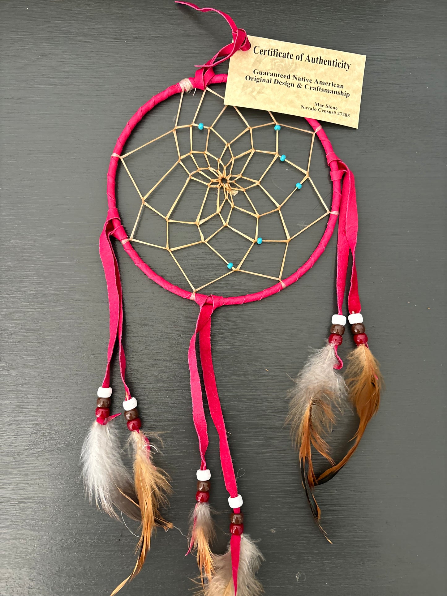 Native Made 6" dreamcatcher