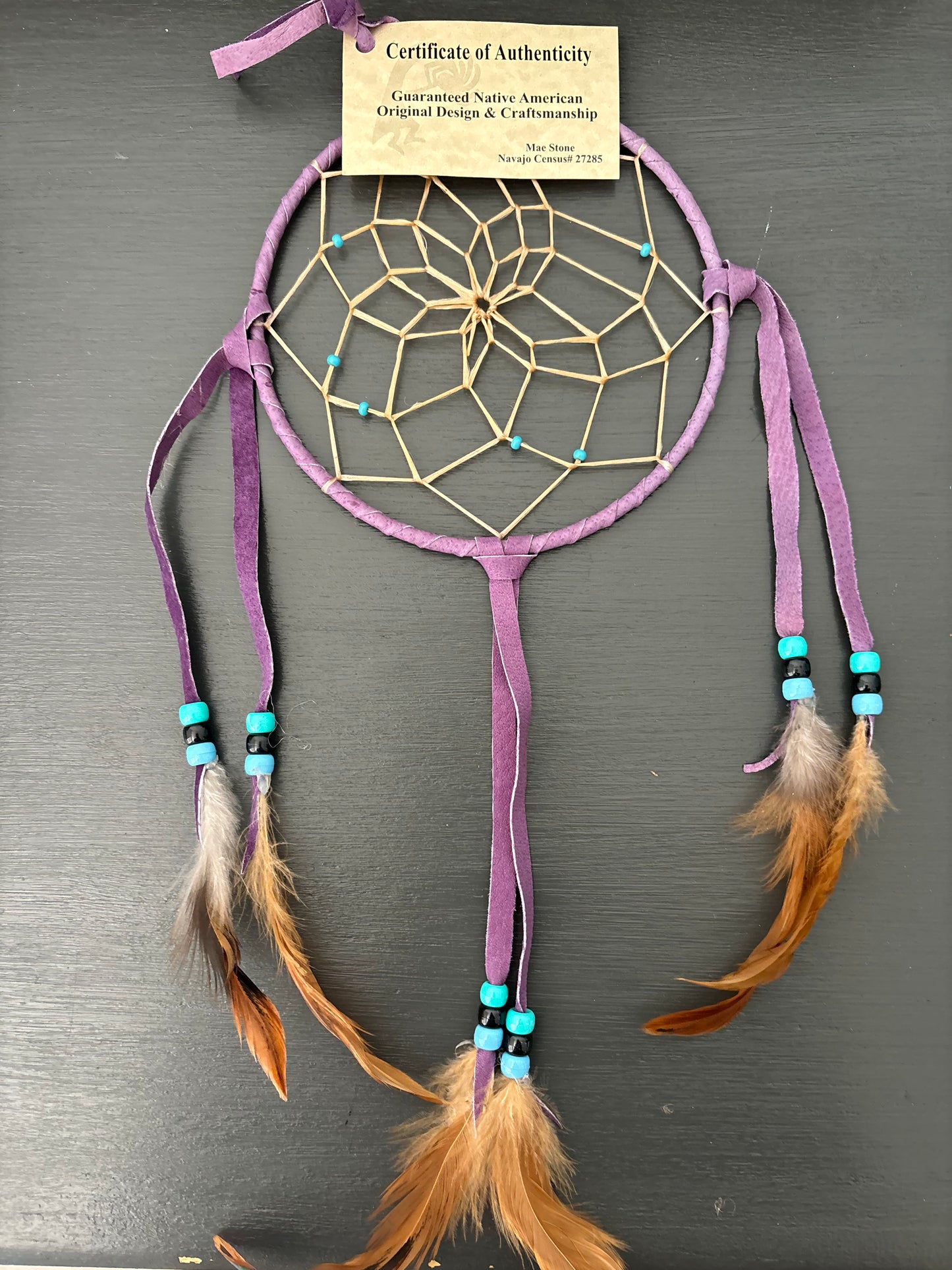 Native Made 6" dreamcatcher