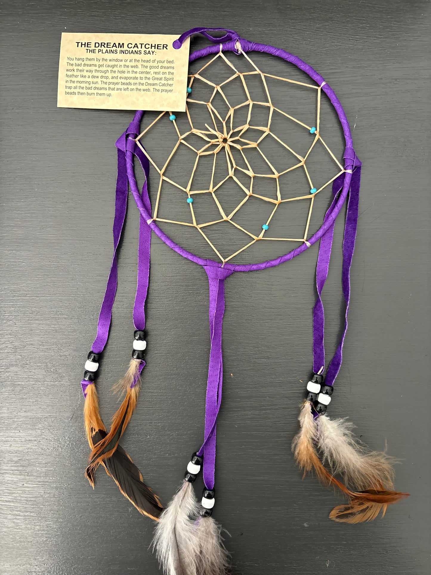 Native Made 6" dreamcatcher