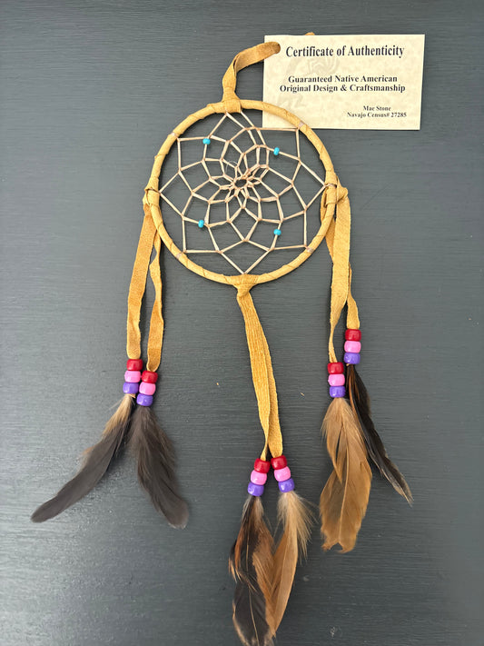Native Made 4" Dreamcatcher