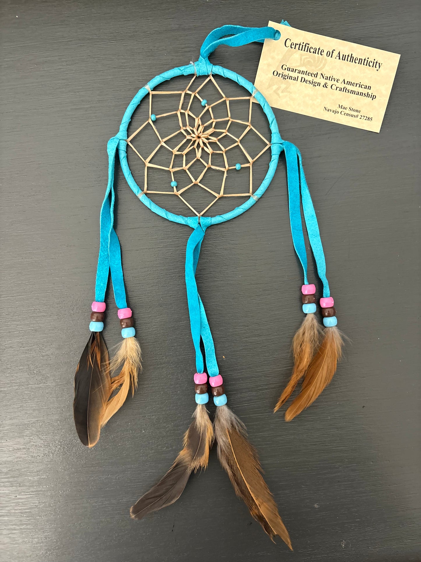 Native Made 4" Dreamcatcher