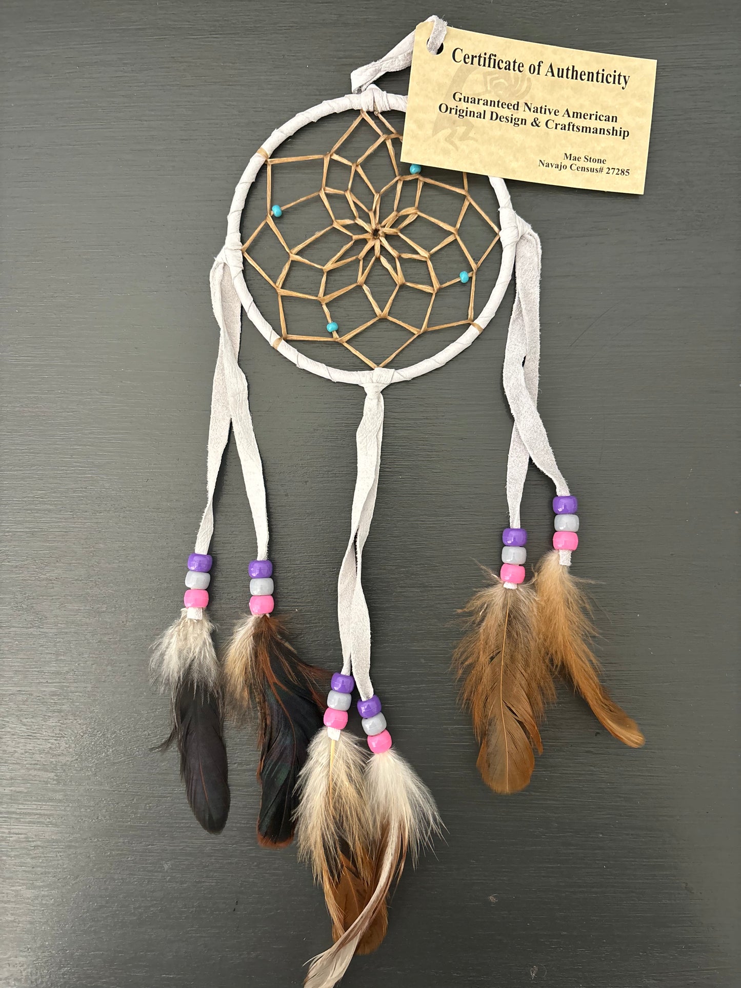 Native Made 4" Dreamcatcher