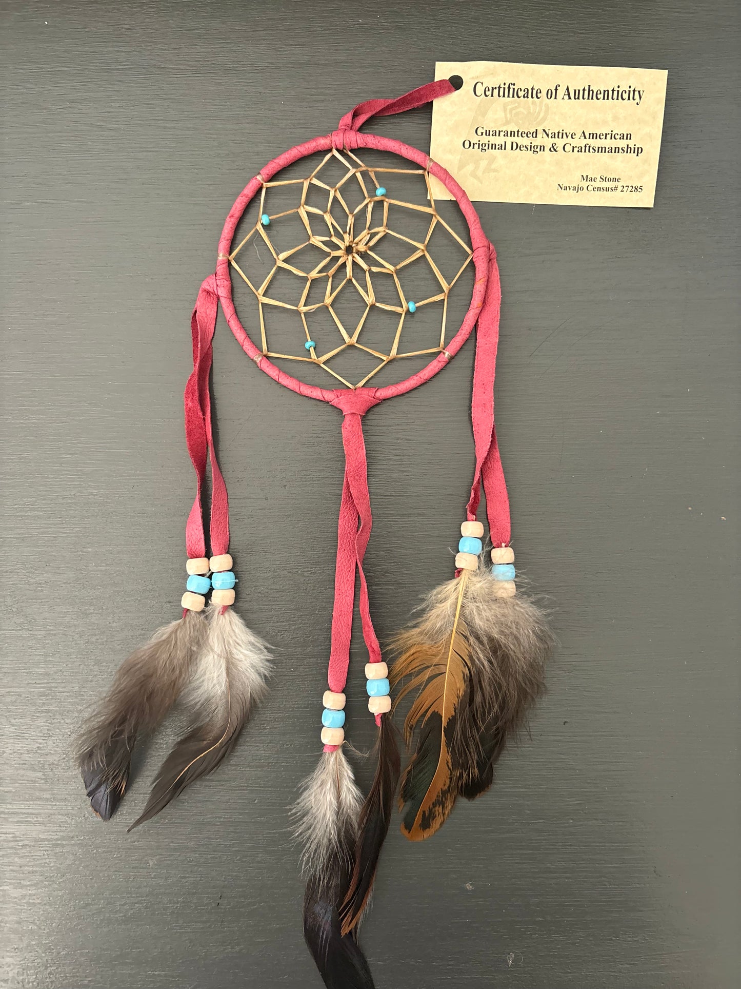 Native Made 4" Dreamcatcher