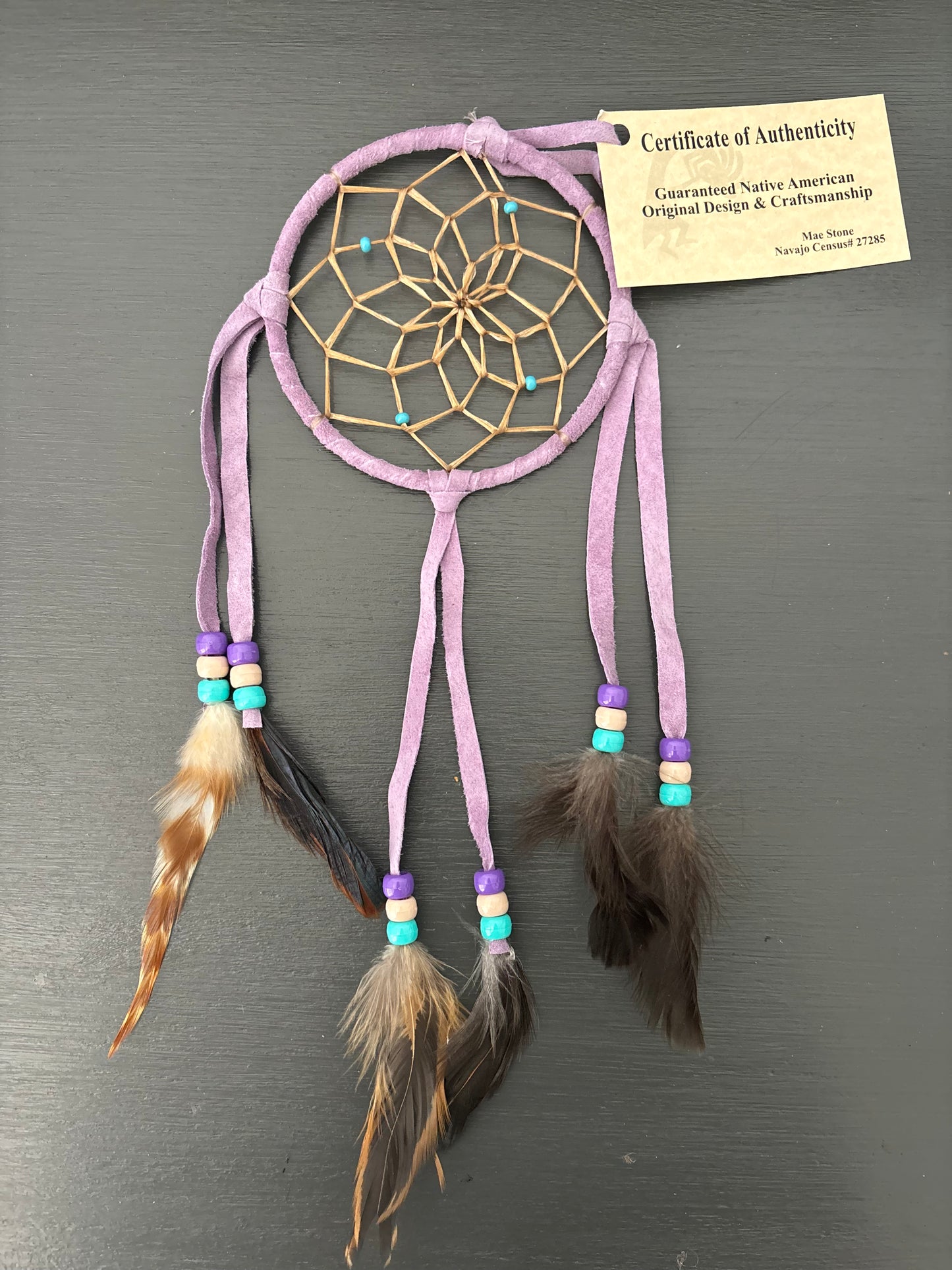 Native Made 4" Dreamcatcher