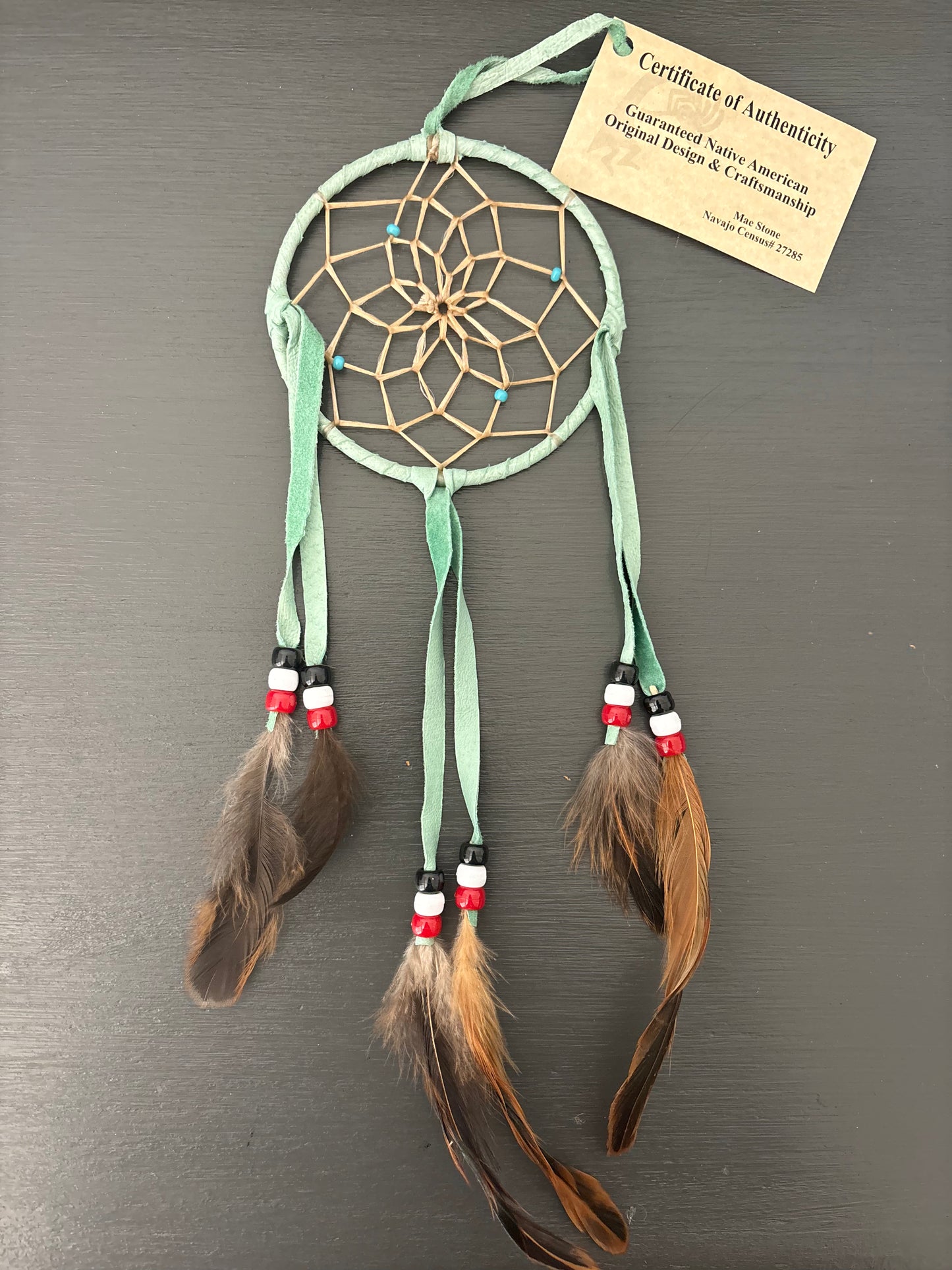 Native Made 4" Dreamcatcher
