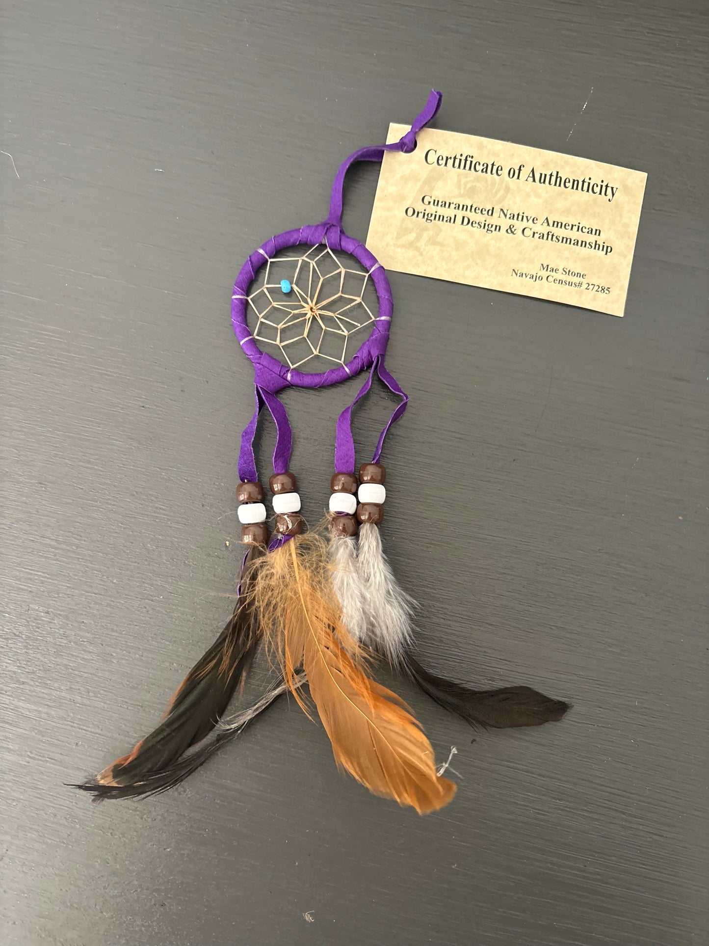 Native Made 2" Dreamcatcher
