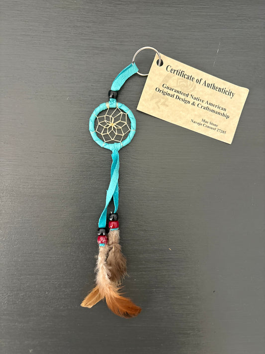 Native Made 1" Dreamcatcher Keychain
