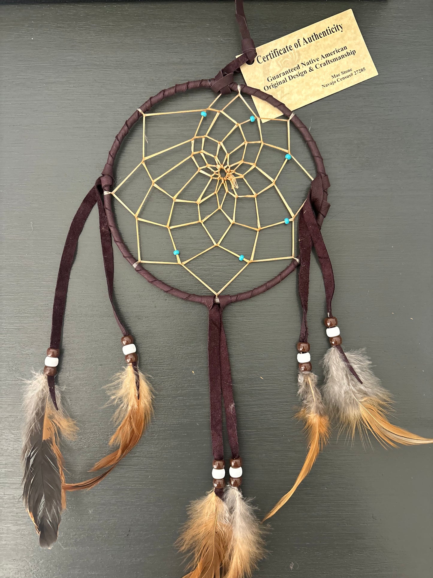 Native Made 6" dreamcatcher