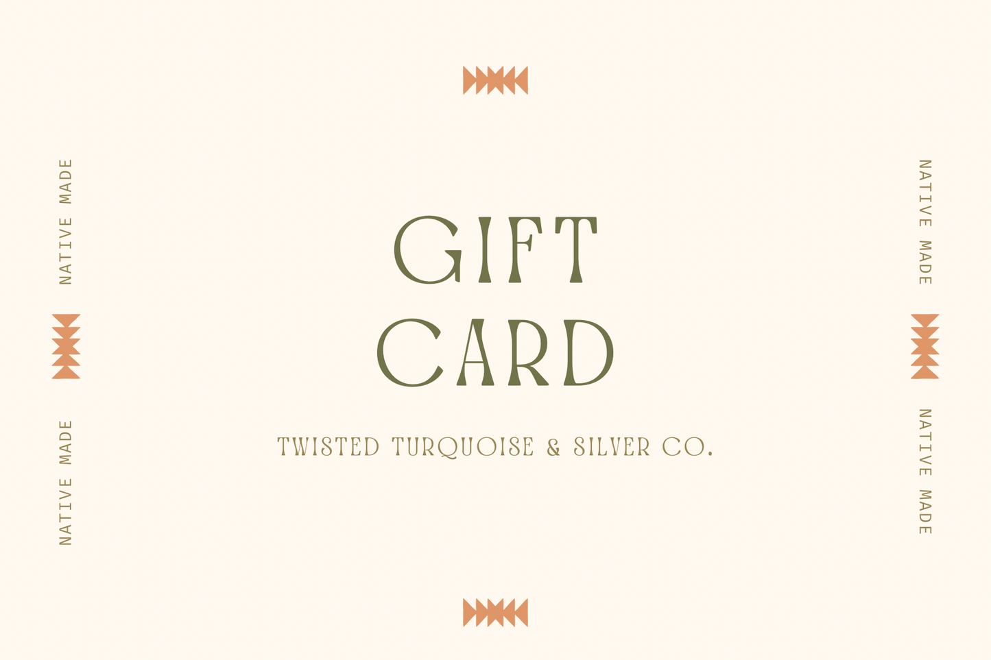 Twisted Turquoise & Silver Co. Gift Card