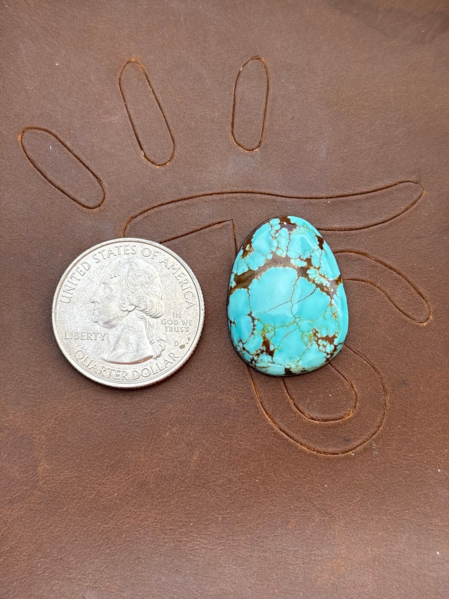 #8 Mine Turquoise Cabochon