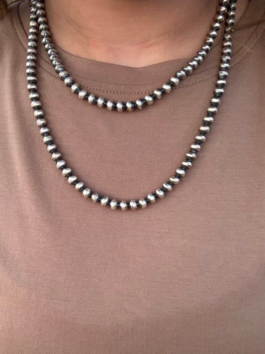 Native American, Hand-Made, Navajo Pearls Necklace